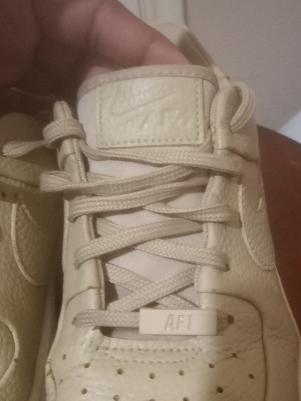 Nike Sneakers Womens Size 8 AF1 Sage Low 2 Desert Ore White CT0012 200 Shoes - Picture 6 of 14